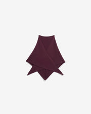 Bryanaa Triangle Scarf Wolle | Burgundy