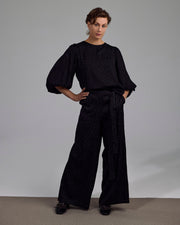 Die Tavie Bluse Viskose mit angesagtem Leoparden Print des Österreichischen Labels Maiken K.