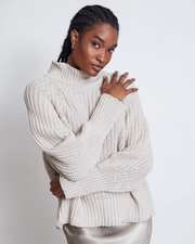 Chunky Jumper Ola aus Bio Baumwolle | Ivory