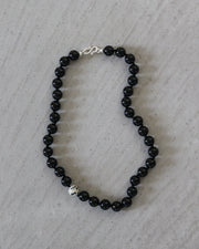 VIA Halskette | Onyx, schwarz