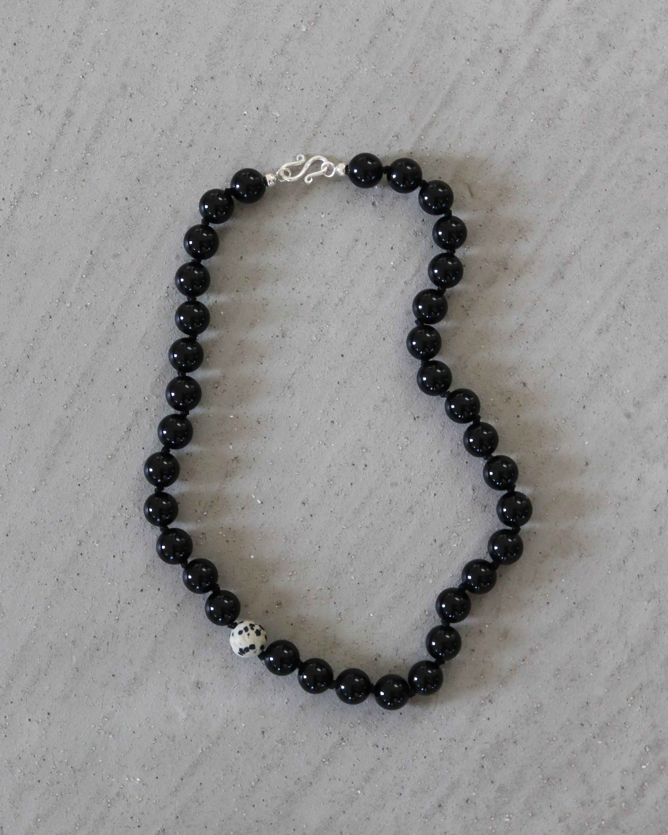 VIA Halskette | Onyx, schwarz