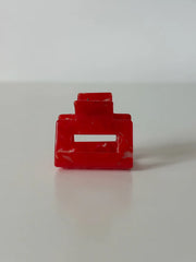 Ava Hair Clip aus Cellulose Acetat | Candy Red