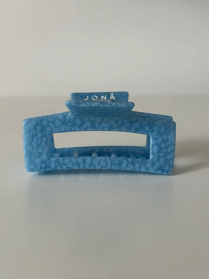 Maja Hair Clip aus Cellulose Acetat | Poppy Blue