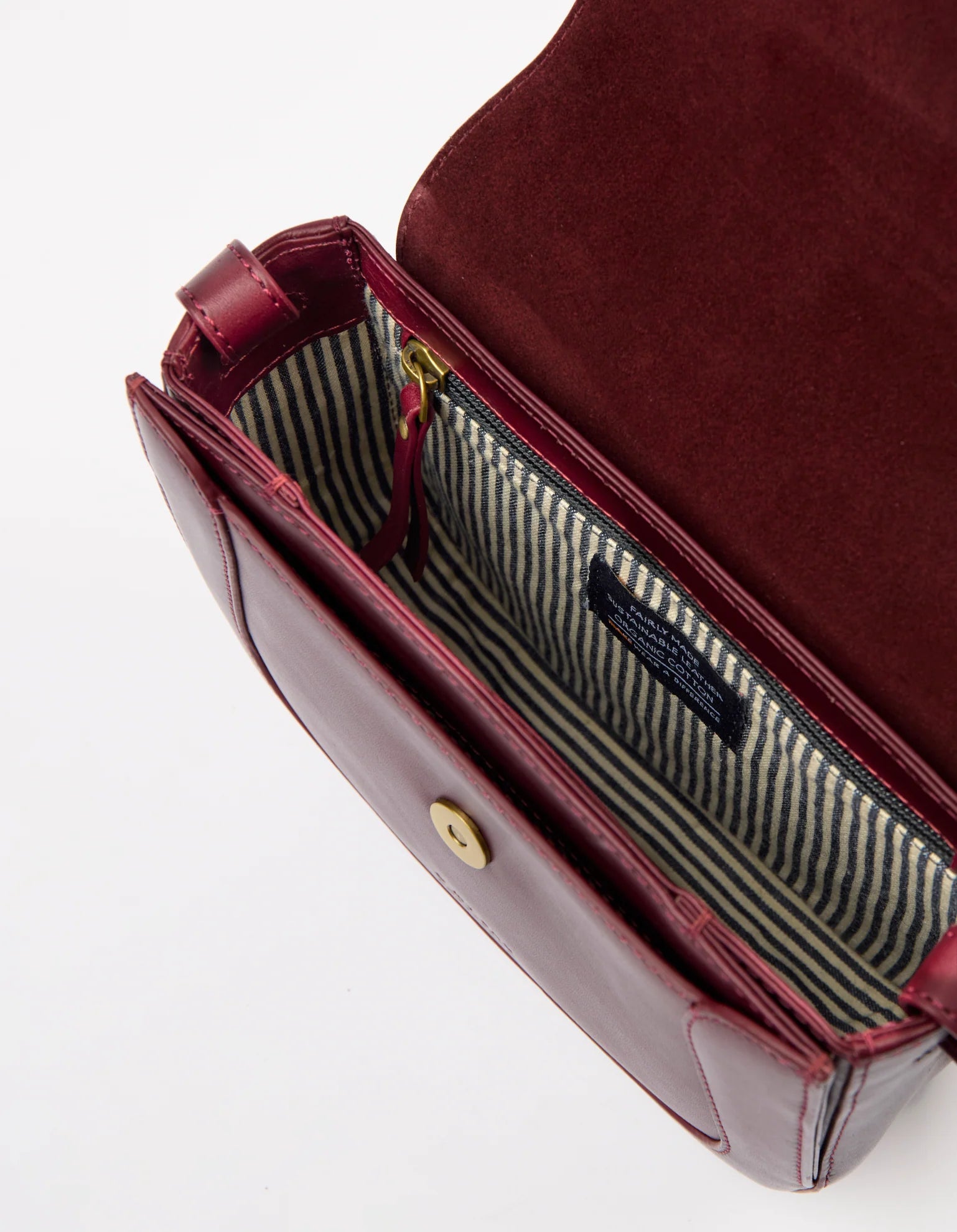 Statement Crossbody Bag Nina – nachhaltige Tasche aus Classic Leather
