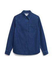 ARMEDANGELS Aurelaa Jeansbluse Damen aus Bio-Baumwolle-TENCEL, nachhaltig & GOTS-zertifiziert