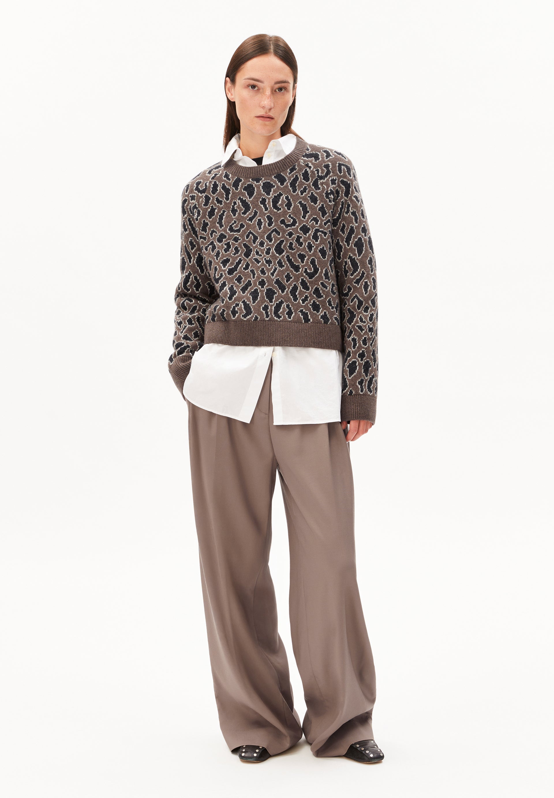 House of Sunshine – ARMEDANGELS Diliriaa Leopaa Pullover für Leo- & Knitwear-Looks
