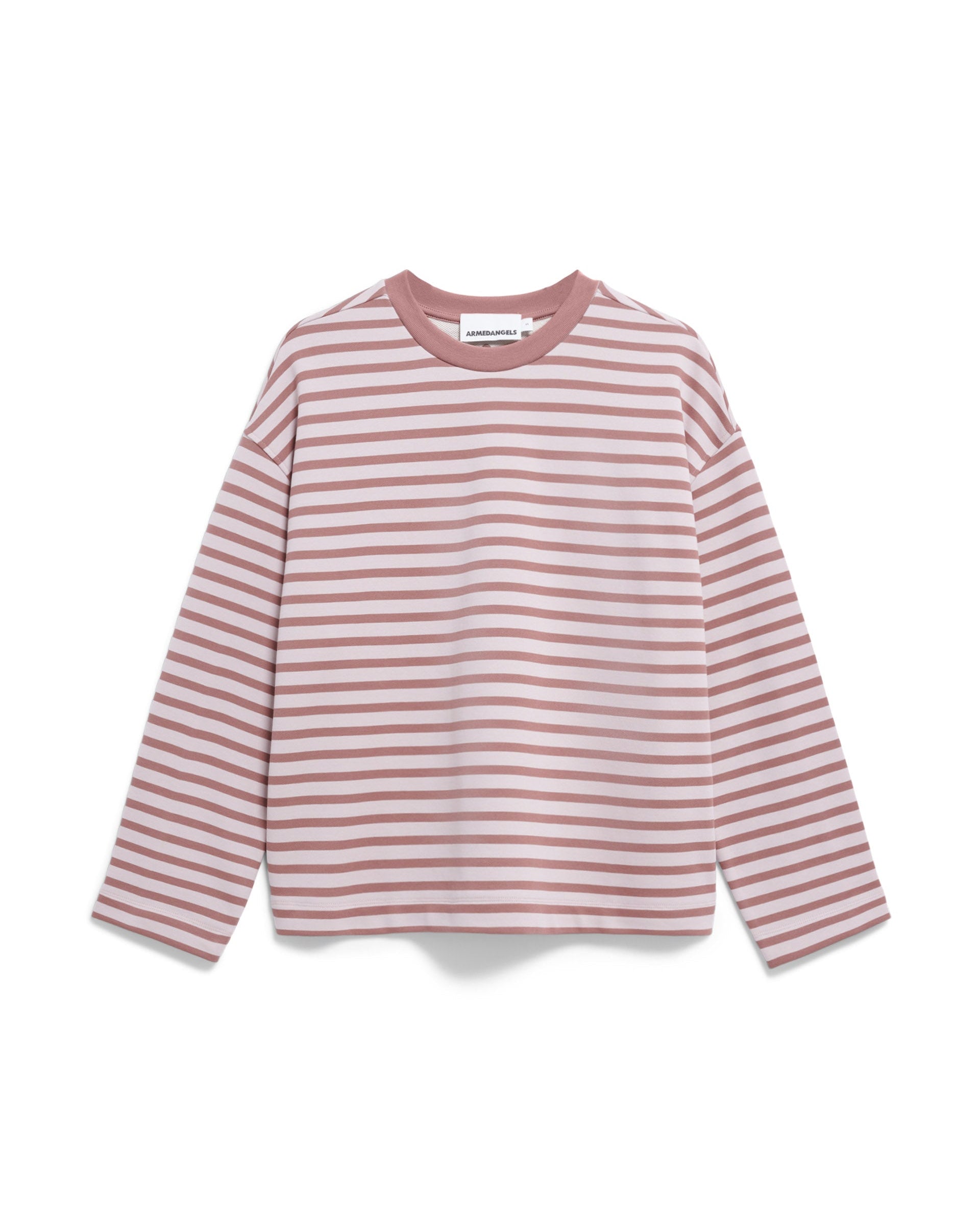 ARMEDANGELS Frankaa Maarlen Stripe Sweatshirt aus Bio-Baumwolle, Damen, oversized, GOTS-zertifiziert & vegan