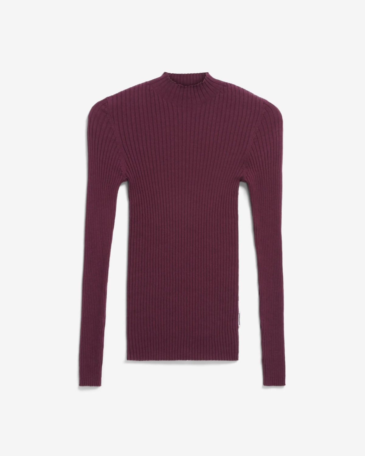 Das perfekte Basic für den Herbst: Rollkragenpullover Alaania, Armedangels in Dark Granberry/ Burgundy Rot