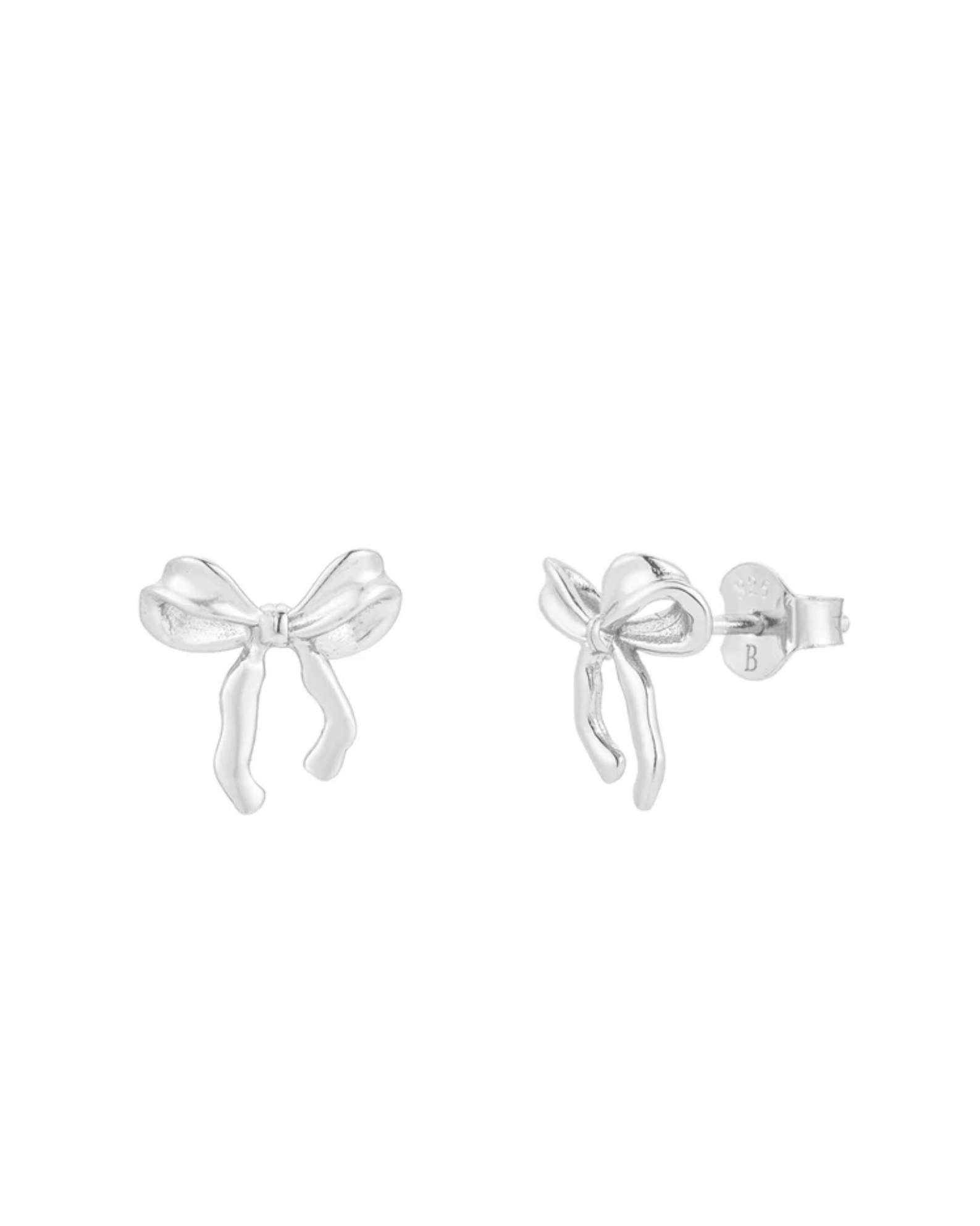 Ohrstecker Bow – fair produzierter Schmuck aus Silber mit 925 Sterling Silber