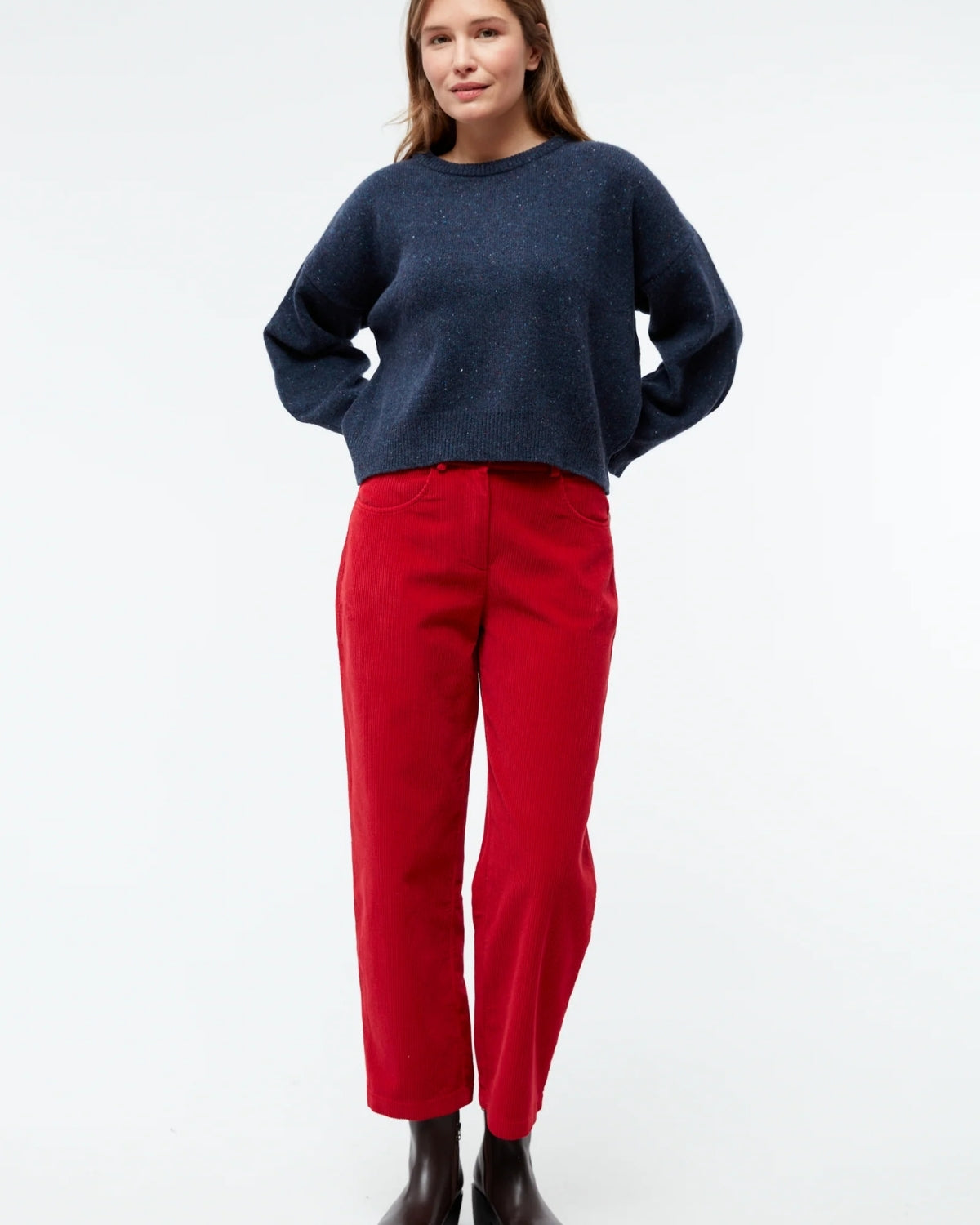 Cropped Pullover GBJella von GIVN Berlin – nachhaltiger Strick aus Portugal