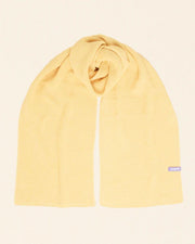 Schal aus Merinowolle | Hellgelb