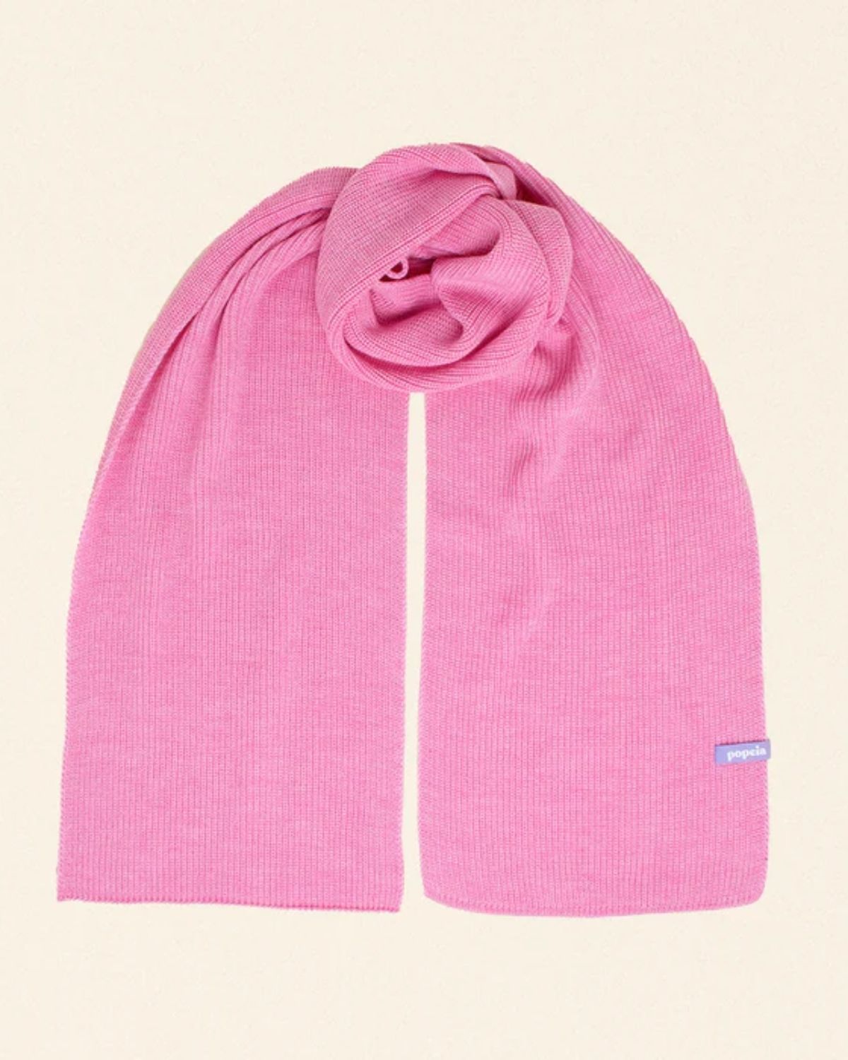 Schal aus Merinowolle | Rosa