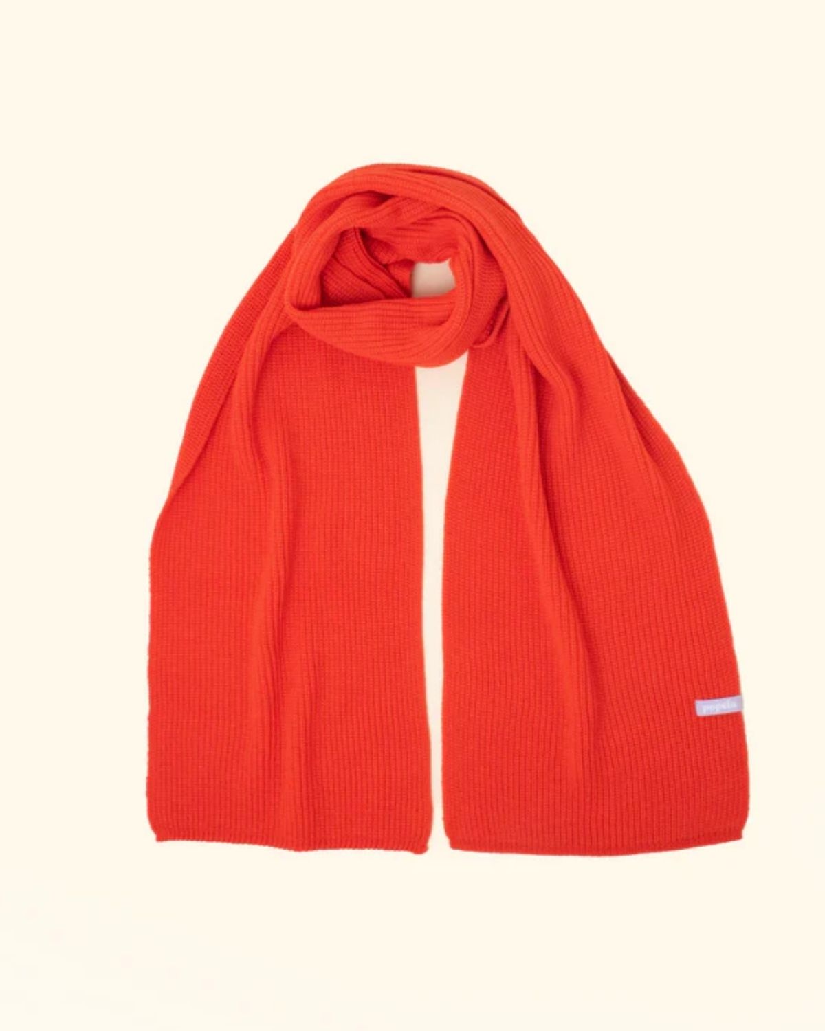 Schal aus Merinowolle | Dunkelgrün