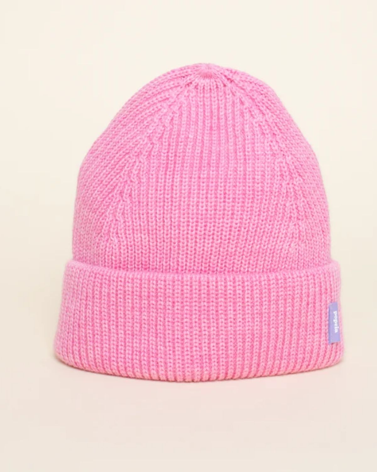 Mütze aus Merinowolle | Rosa