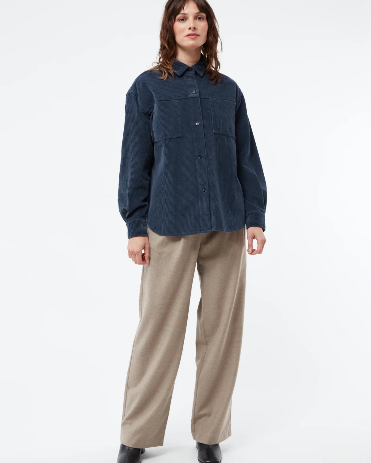 GBOxana Overshirt – fair produziert in Portugal, GOTS-zertifiziert