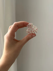 Everyday Hair Clip Emi – Mit süßen Baby Hearts, handgegossen & individuell
