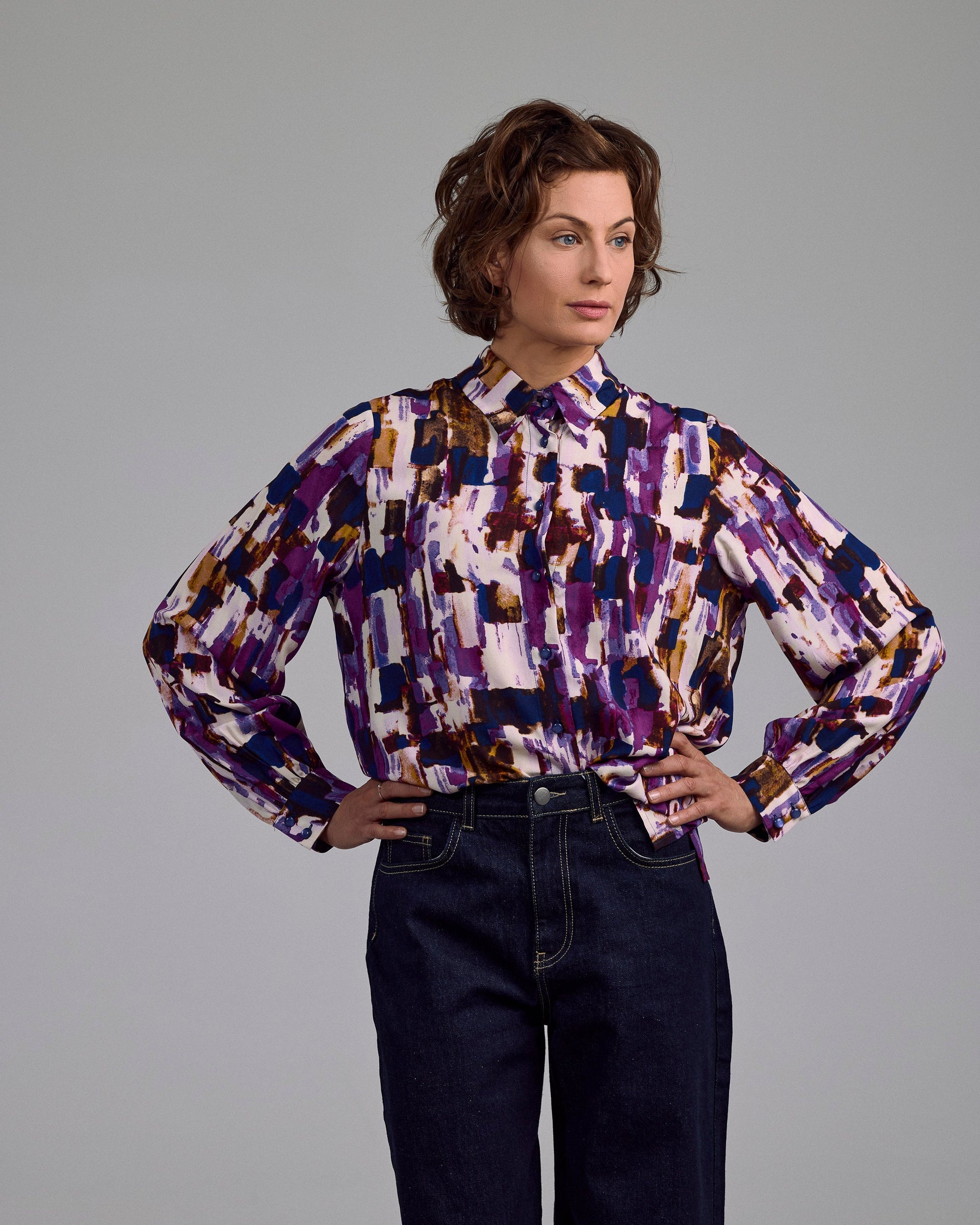 Bluse Miren von Maiken K. : Schleifendetail im Rückenteil – feminin & besonders