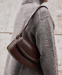 Kendalini Bag aus nachhaltigem Leder – fair produziert in Braun