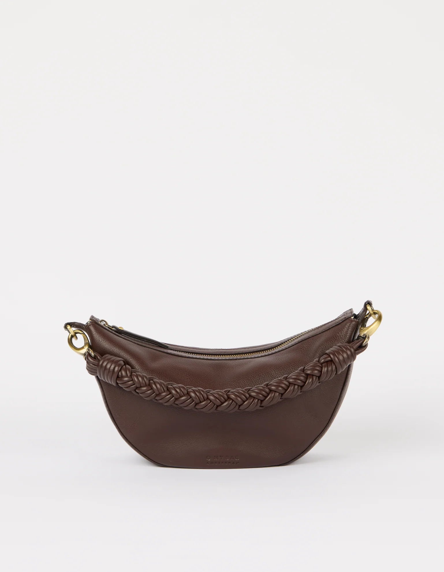 Leo Bum Bag Style – O My Bag Unisex Tasche aus Soft Grain Leder in Chocolate