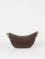 Leo Bum Bag Style – O My Bag Unisex Tasche aus Soft Grain Leder in Chocolate