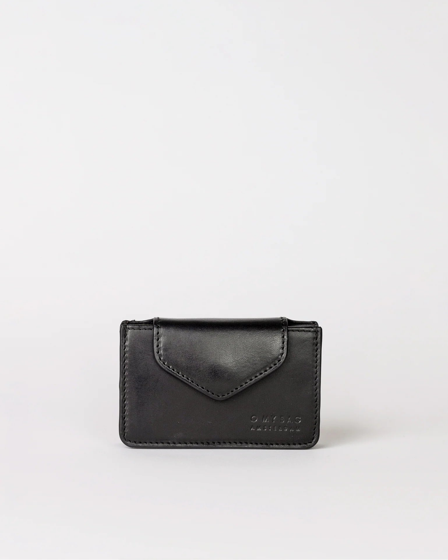 O My Bag Harmonica Wallet aus Classic Leather in Schwarz