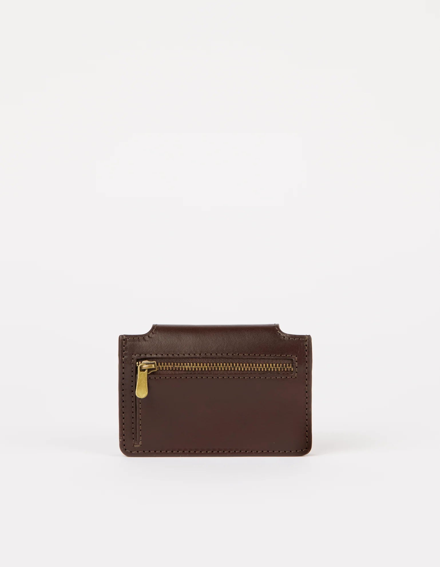 Kleine Lederbörse Harmonica Wallet Chocolate – O My Bag Amsterdam