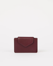 O My Bag Harmonica Wallet aus Classic Leather in Burgundy/ Dark Cherry