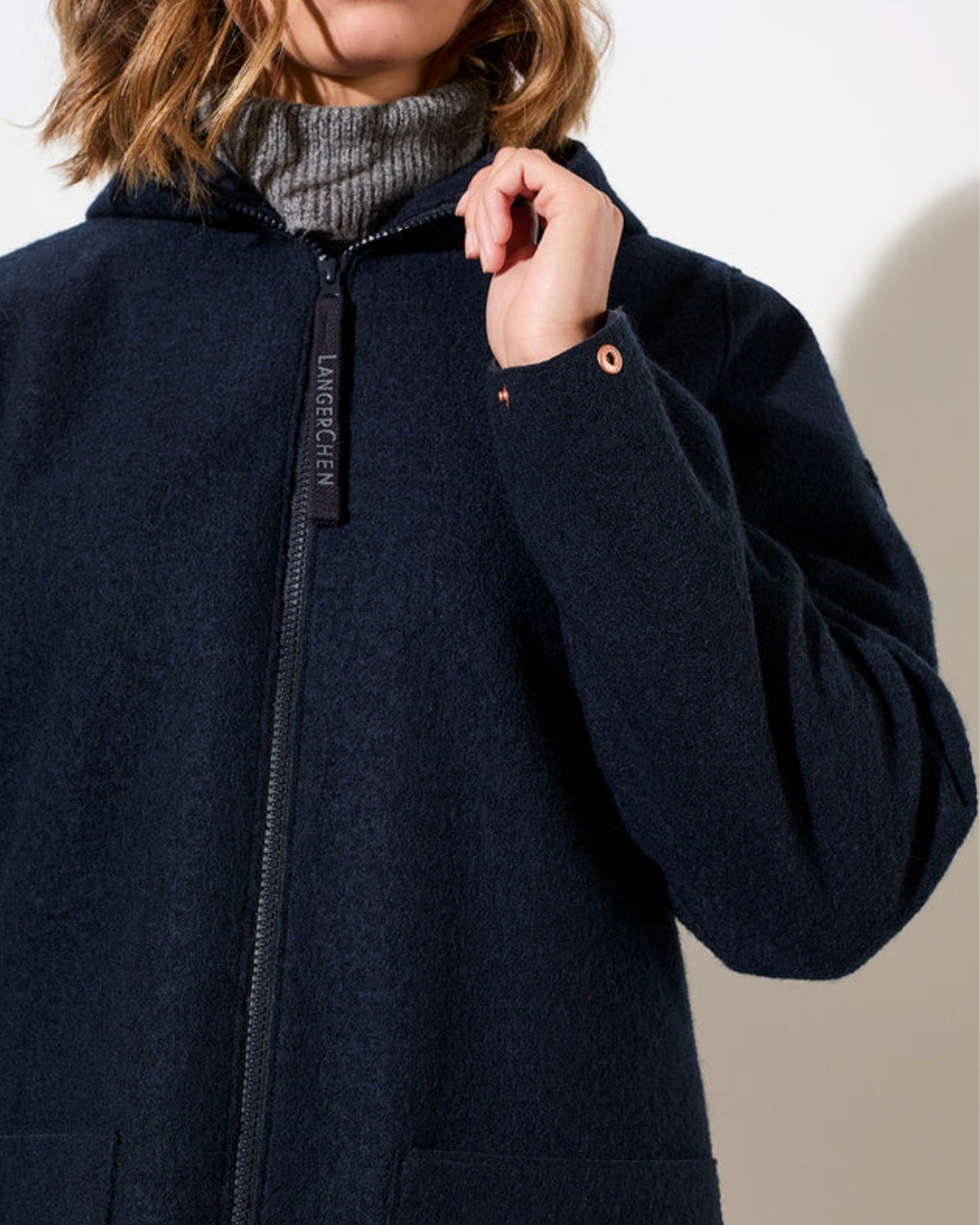 Oakville BP Parka von LangerChen – nachhaltige Jacke in Dunkelblau