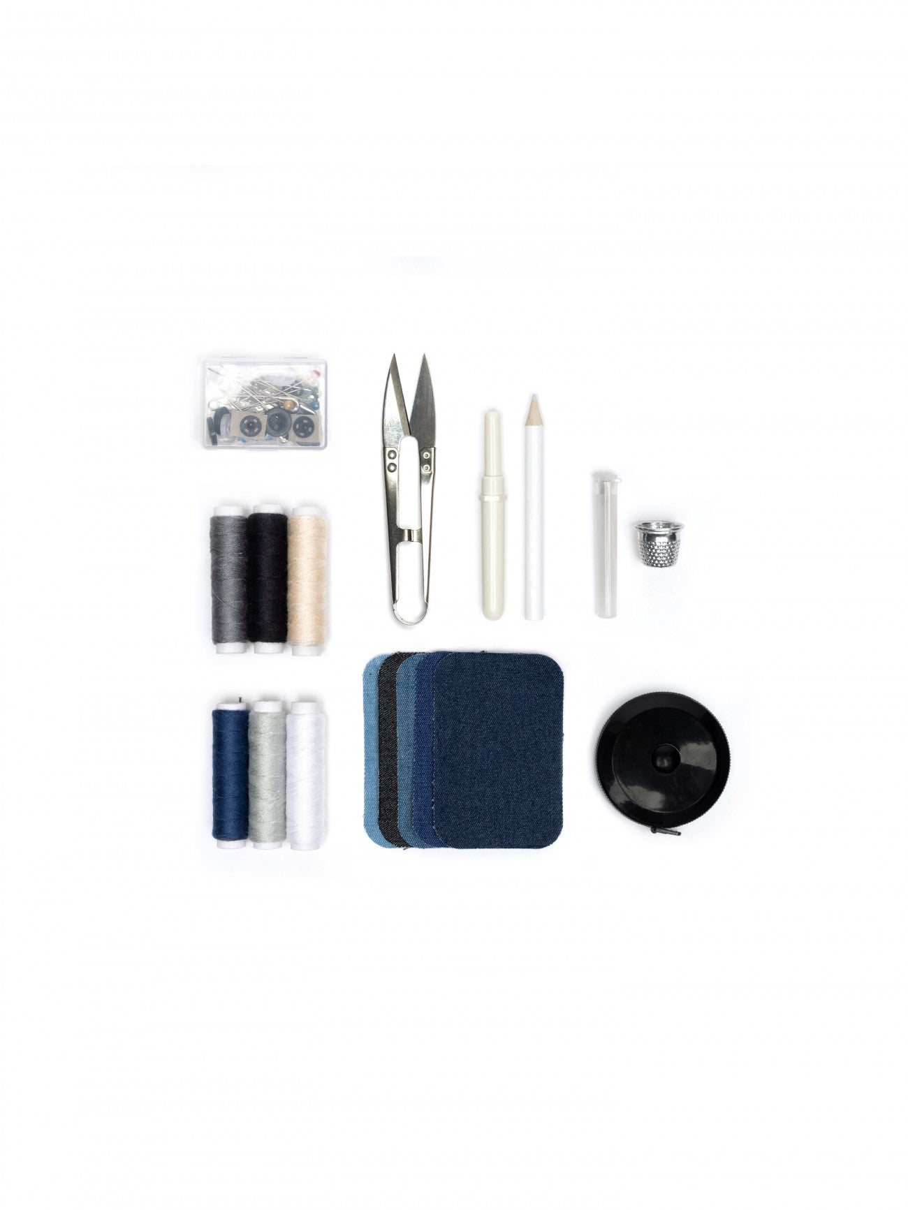 Steamery Sewing Kit – Fäden, Nadeln & Tools für langlebige Kleidung